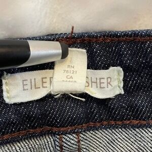 EILEEN FISHER Dark Wash Straight Leg Women's Jeans Size S